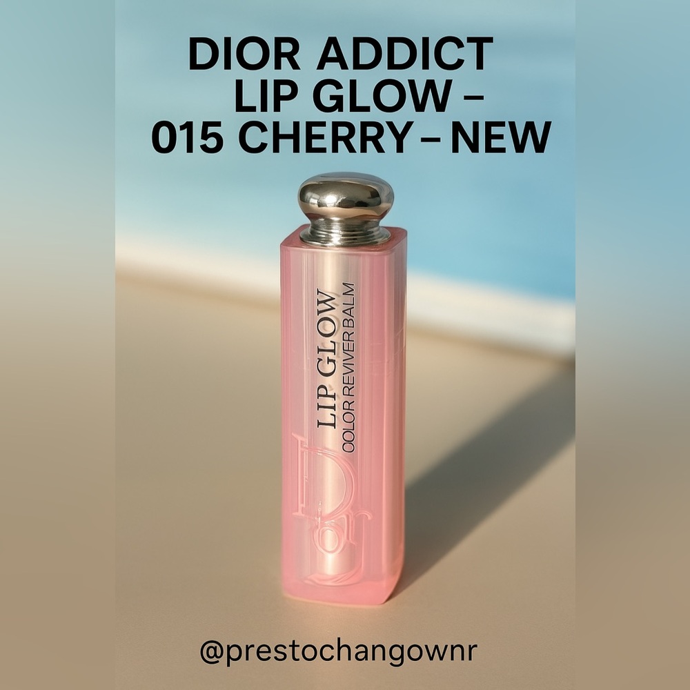 ✨ Dior Addict Lip Glow – 015 Cherry – NEW